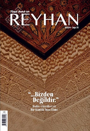 Reyhan 72. Sayı kapağı: …Bizden Değildir.